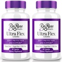 (2 Pack) Ultra Flex Kapseln, Advanced Joint Support Supplement, Ultra Flex Natural Joint Health Formula, Max Strength Pills for Joint Wellness and Mobility, UltraFlex Vitamin Reviews (120 Kapseln)