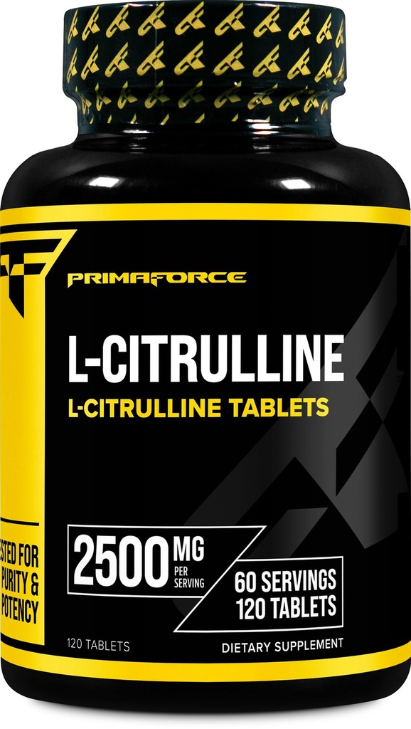 Primaforce L-Citrulline 2500mg, 120 comprimés, 60 portions