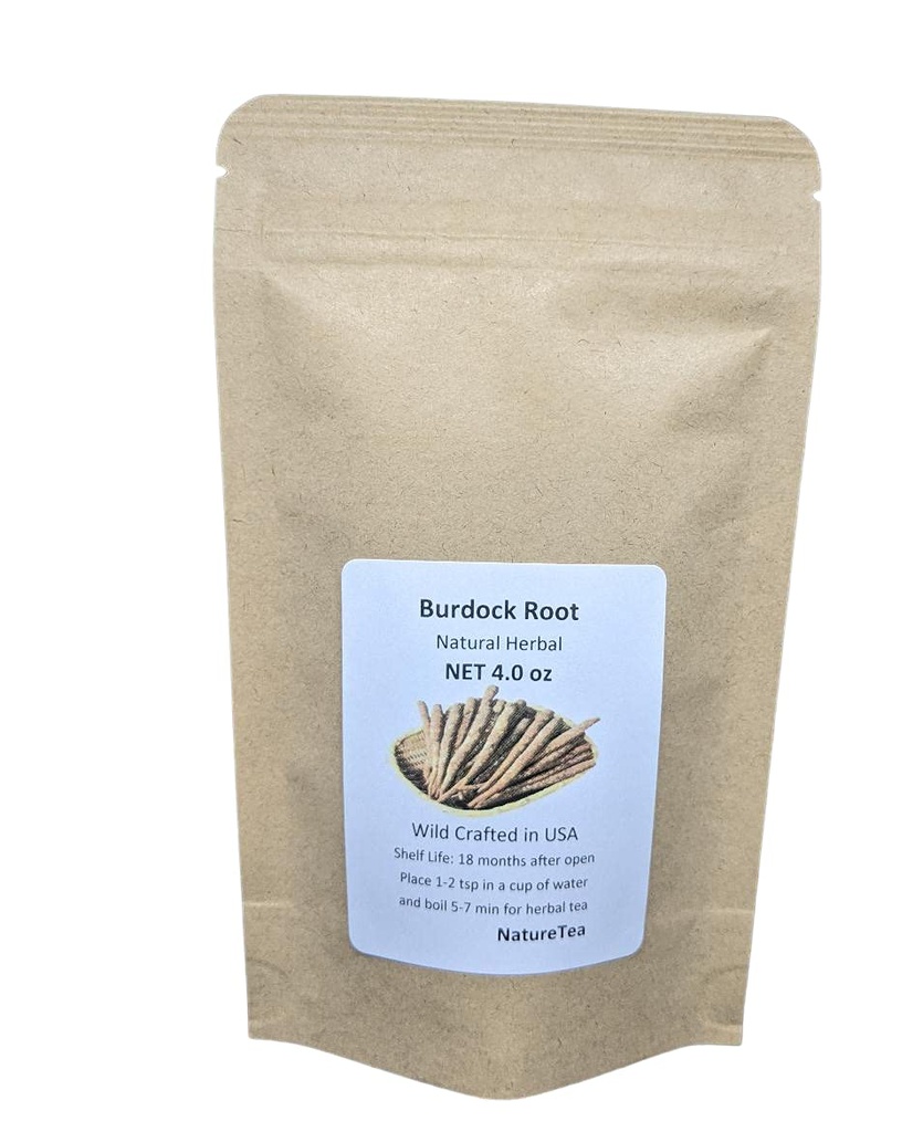 Burdock Root - Arctium lappa Arrosto Loose Burdock Root Taglia 100% dalla natura (4 oz)