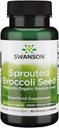 Swanson Realizzato con Broccoli Organic Sprouted Seed 400 Milligrammi 60 capsule di veg