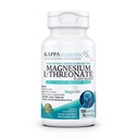 Kappa Nutrition Propulsé par MagbrainTM Magnésium L-Thréonate à base végétale, 420mg Magnésium élémentaire (3 Capsules) de 2,253mg, 150 Capsules Vegan, Cerveau, Sommeil et Soutien musculaire.