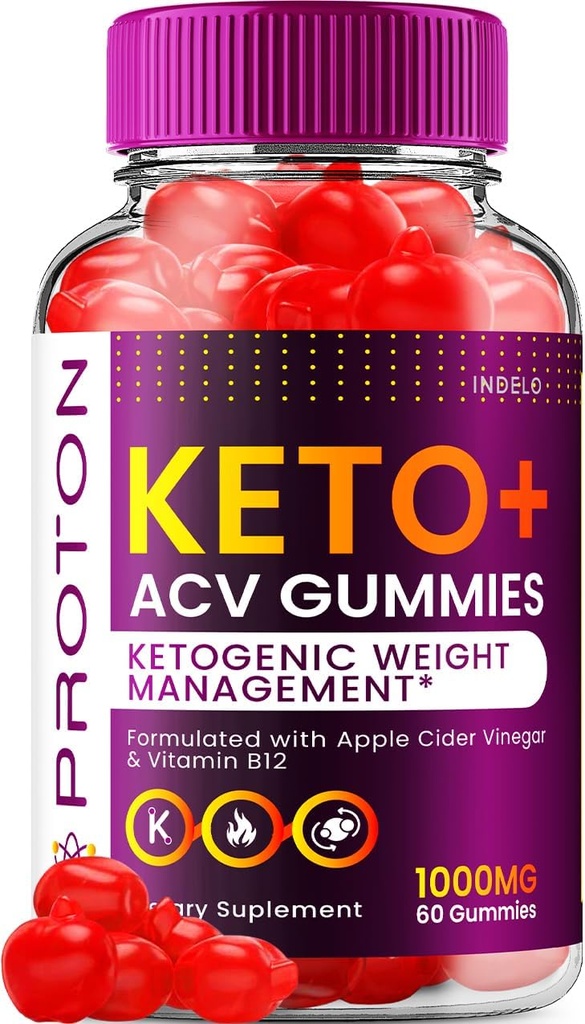 Proton Keto ACV Gummies Advanced, Proton Keto + ACV Gummies 1000mg, Protein Keto + ACV Apple Cider Vinegar Gummy Proton Gummies Recensioni, Proton Keto + ACV Vitamina B12 (60 Gummies)