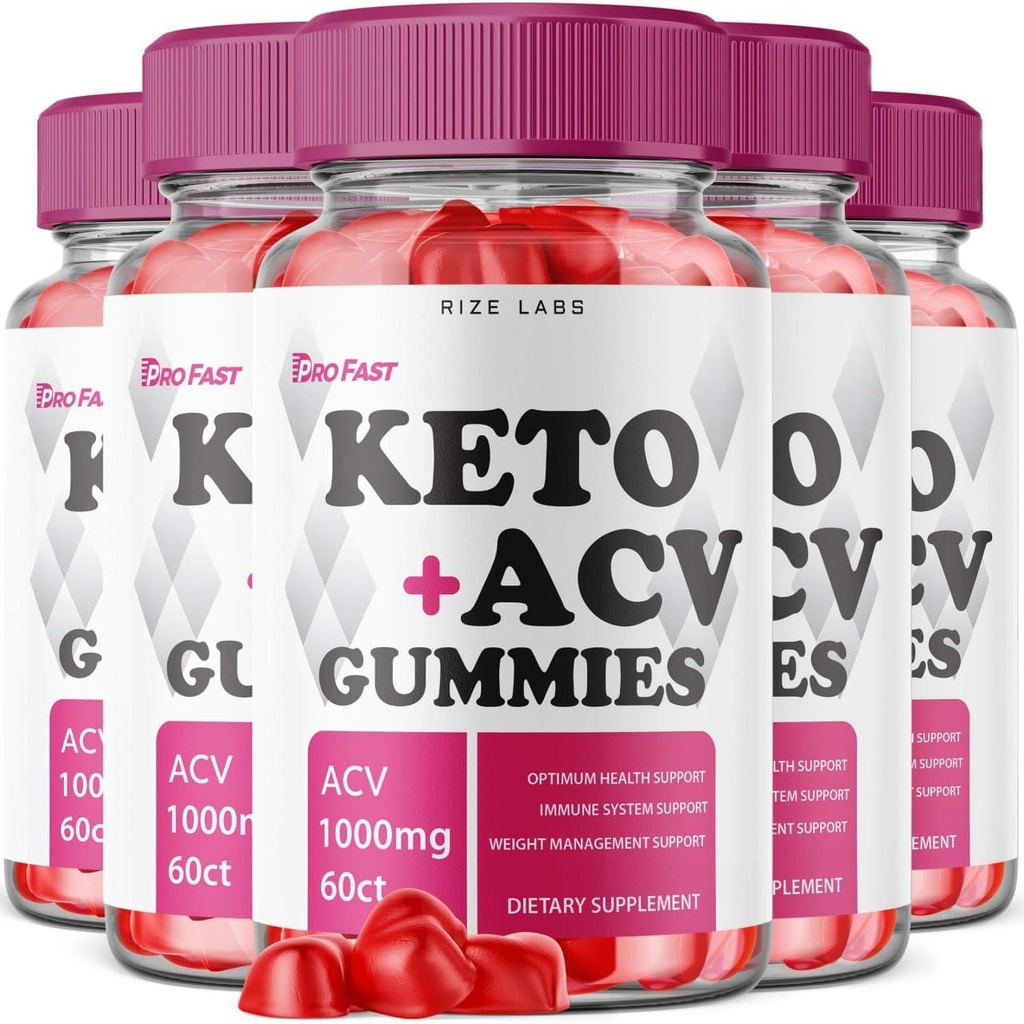 rize labs - Pro Fast Keto+ACV Gummis für Fortgeschrittene Gewichtsverlust, Alle natürlichen Keto Plus Apfel Apfel Apfel Apfelegar 1000mg Ergänzung, hilft bei der Verringerung von Bauchfett, für extra Stärke (300 Gummi)