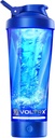 VOLTRX Premium Electric Protein Shaker Bottle, Made with Tritan - BPA Free - 24 oz Vortex Portable Mixer Cup/USB Rechargeable Shaker Cups for Protein Shakes