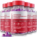 (5 Pack) Elite Testo Rx Gummies, All Natural Male Formula, Premium Supplement für Herren, EliteTesto Rx Pills für Gesamtgesundheit, Elite TestoRx Gummy s, Official EliteTestoRx Bewertungen (300 Gummi)