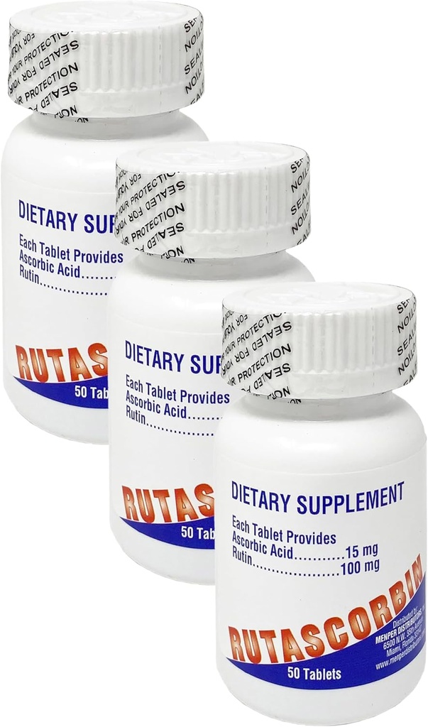 Memper Vitality Boost, Supporto Immune, Cardio Health 50 compresse (Pack of 3)