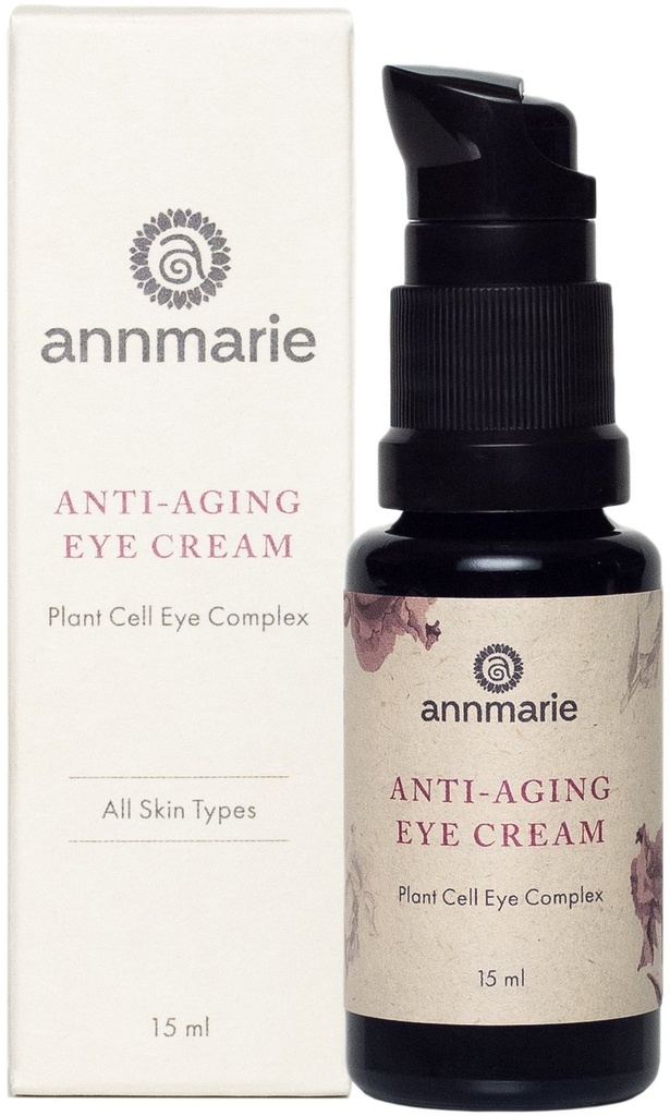 Crema per gli occhi anti-invecchiamento della pelle di Annmarie - con il tè verde antiossidante-ribaltante, Estratto di Eyebright e cetriolo, lenitivo per il puffiness, linee sottili e rughe, tutti i tipi della pelle (15ml, 0,5 fl oz)