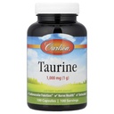 Carlson - Taurine, Free-Form Aminosäure, Unterstützung, Nerve Gesundheit & Muskelfunktion, 100 Kapseln