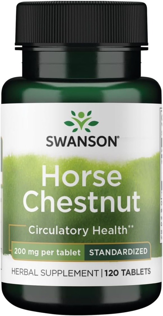 Swanson Timed-Release Horse Chestnut 22% Aescin 200 Milligramme 120 Tabs