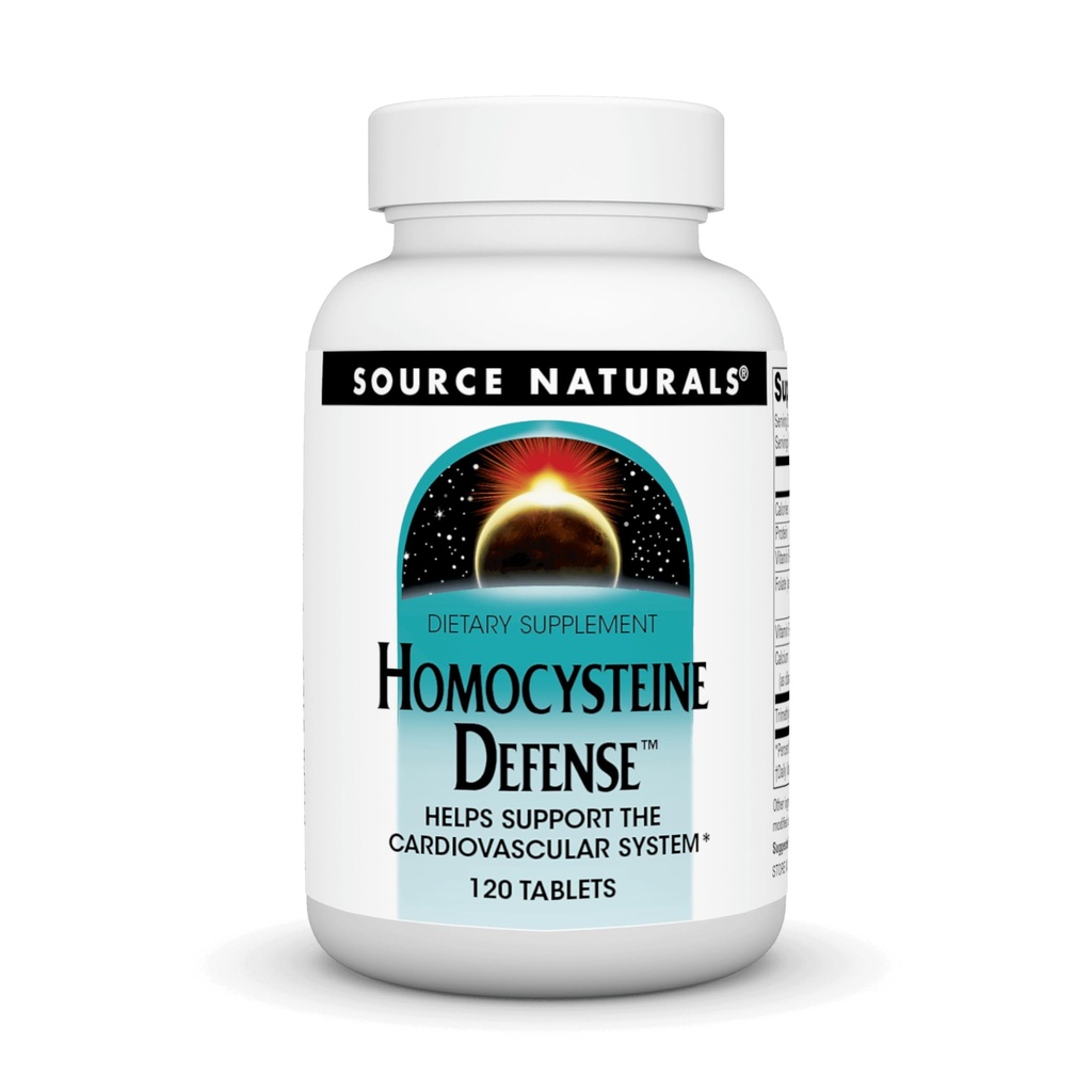 Source Naturelles Homocystéine Défense - 120 comprimés