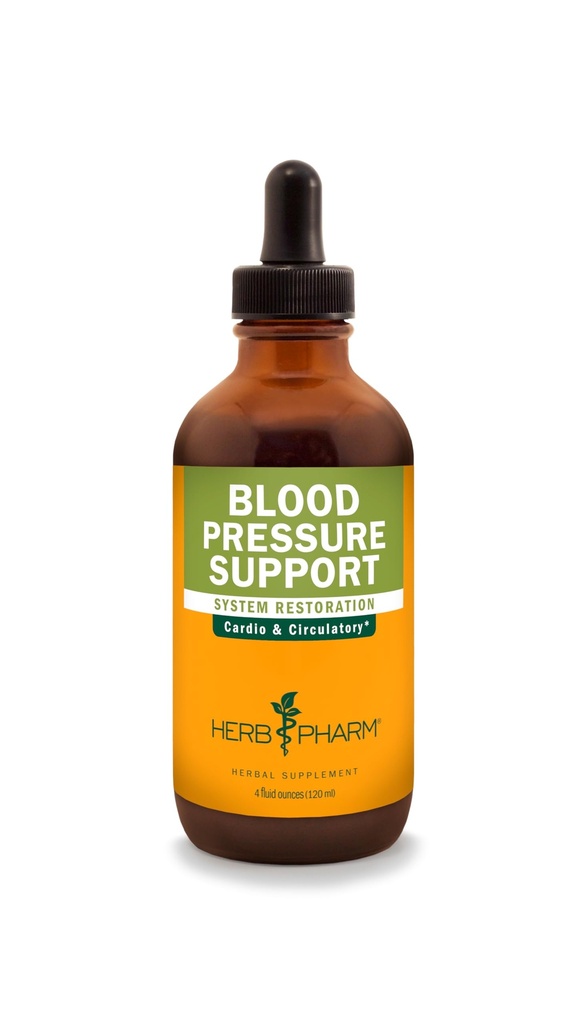 Herb Pharm Formule liquide de soutien de la pression artérielle pour les systèmes cardio-vasculaires et circulatoires - 4 Once