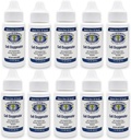 Ossigenatore cellulare 1 Fl Oz Bottiglia (Pack of 10), Cell Food Concentrate Liquid Oxygen Gocce di acqua, Integratore alimentare, Suport Immune System, Aminoacidi & Trace Minerals
