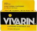 Vivarin Aide d'alerte à la caféine, comprimés 40 ea (paquet de 6)