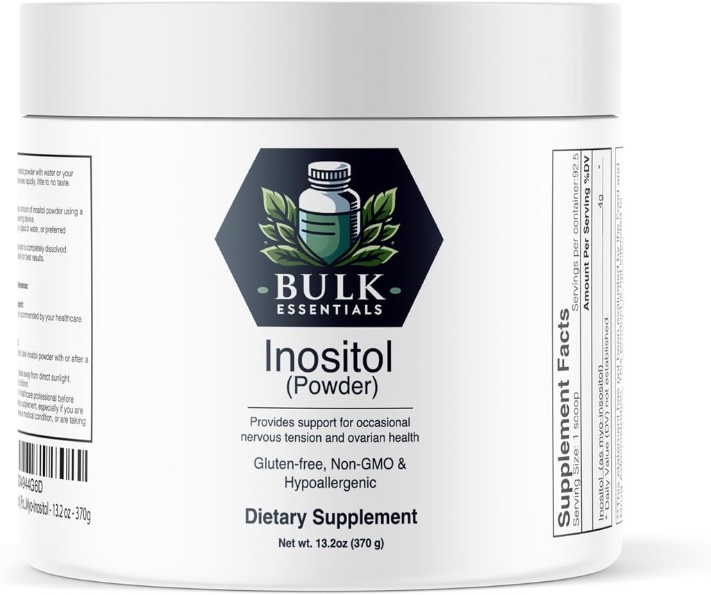 Generisches Bulk Essentials Inositol (Powder) - mit Myo-Inositol - 13,2 oz - 370g
