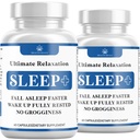 Relaxation Schlafhilfe, Natürliche Non-Habit-Formung, Schlaf-Ergänzung entwickelt, um Unterstützung für längeren und besseren Schlaf, Kamille, Magnesium, Melatonin, Ashwagandha, GABA, Drug-Free (120 Count)
