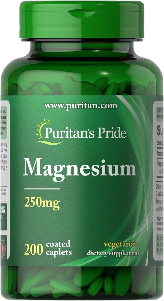 Puritan Pride Magnesium 250 mg