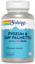 Solaray Pygeum et Saw Palmetto avec supplément de Cranactin, 90 comte