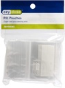 EZY DOSE Monouso Pill, Vitamina e Daily Medicine Organizer Pouches, Zippered Seal Baggies, Pocket Sized e Travel Friendly, Facile da usare, Scrivere su Etichetta, 100 Count, BPA Free