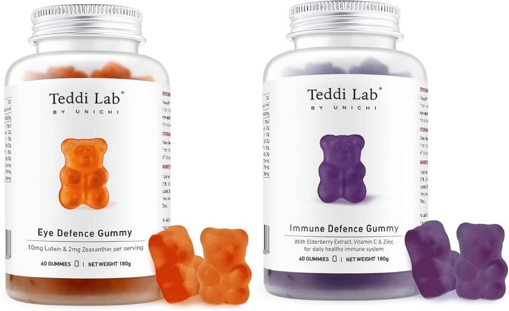 Unichi Augengesundheit Gummy Immun Verteidigung Gummy