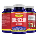 Einfach Potent Quercetin Ergänzungen, Quercetin 500mg 200 Kapseln, 2 X Quercetin 250mg Phytosome Bioflavonoid Antioxidant Vegan Gluten Kostenlose Pillen zur Unterstützung gesunder Cellular Heart & Immunfunktionen