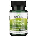 Extrait de Swanson Shilajit - Supplément à base de plantes favorisant le soutien de la croissance cellulaire - Formule naturelle pour le mieux-être global - (400 Milligrammes 60 Capsules de Veg)