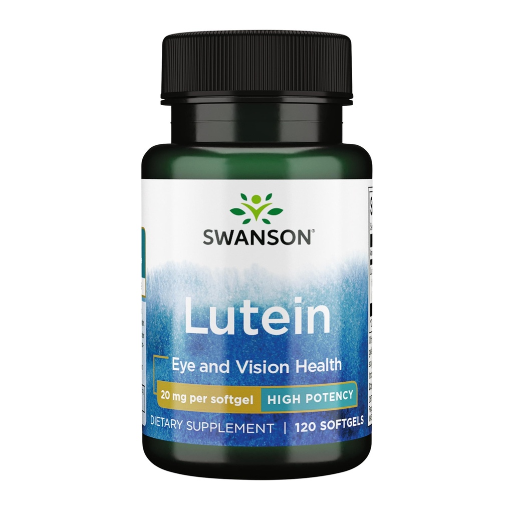 Swanson Lutein 20 Milligramme 120 Sgels