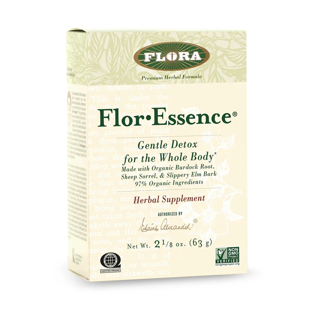FLORA - FlorEssence Dry Tea Blend, Detox & Cleanse delicato, 2.2 Oz