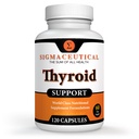 Thyroid Wellness Blend | Zinc, Selenium & Iodine Complex | Ashwagandha & Kelp Herbal Support | 120 capsule vegetariane | Natural Energy & Metabolism Formula