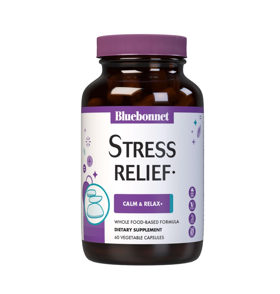Bluebonnet Nutrition Cibled Choice Stress Relief, 60 CT