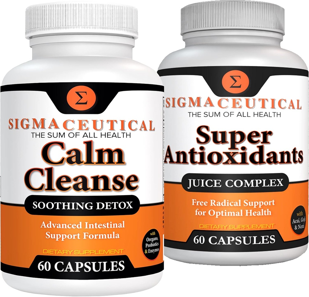 Nettoyez calme Détox apaisant + Complexe de jus Super Antioxydant