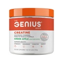 Genius Micronized Creatine Monohydrat-Pulver, Post Workout-Ergänzung, Grüner Apfel - 100% Natürlich aromatisiert und gesüßt - Unterstützt Muskelaufbau, Cellular Energy & Cognitive Function – 195g