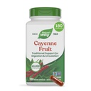 Capsule di pepe di Cayenne, Supporto di Digestione e Circolazione Tradizionale*, Capsaicina, Progetto Non OGM Verificato, Gluten Free, 180 Capsule Vegan (Vario di Maggio di Imballaggio)