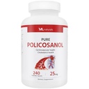 ML Naturals Policosanol 25 mg, 240 capsule vegetali. Alta potenza e purezza 99%. Supporta la salute del cuore, non OGM e senza glutine, NSF-Certified & cGMP-Compliant