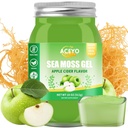 (18 OZ) Irlandese Sea Moss Gel Organic Raw Vegan Apple Flavor 102 Vitamins and Minerals Wild Harvested Non-GMO Immune Defense Booster Thyroid Digestive Support