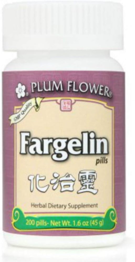 Fargelin Pillen, Hua Zhi Ling Wan, 200 Pillen, Pflaumenblume