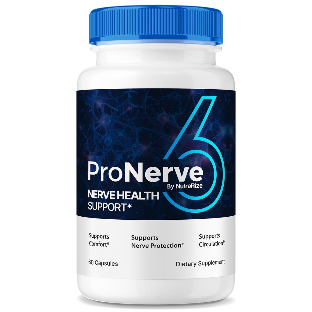 NutraRize ProNerve6 Neuropatia, ProNerve 6 Nerve Supplemento di supporto, Pro Nerve 6 capsule, ProNerve6 Pastillas Recensioni (60 capsule)