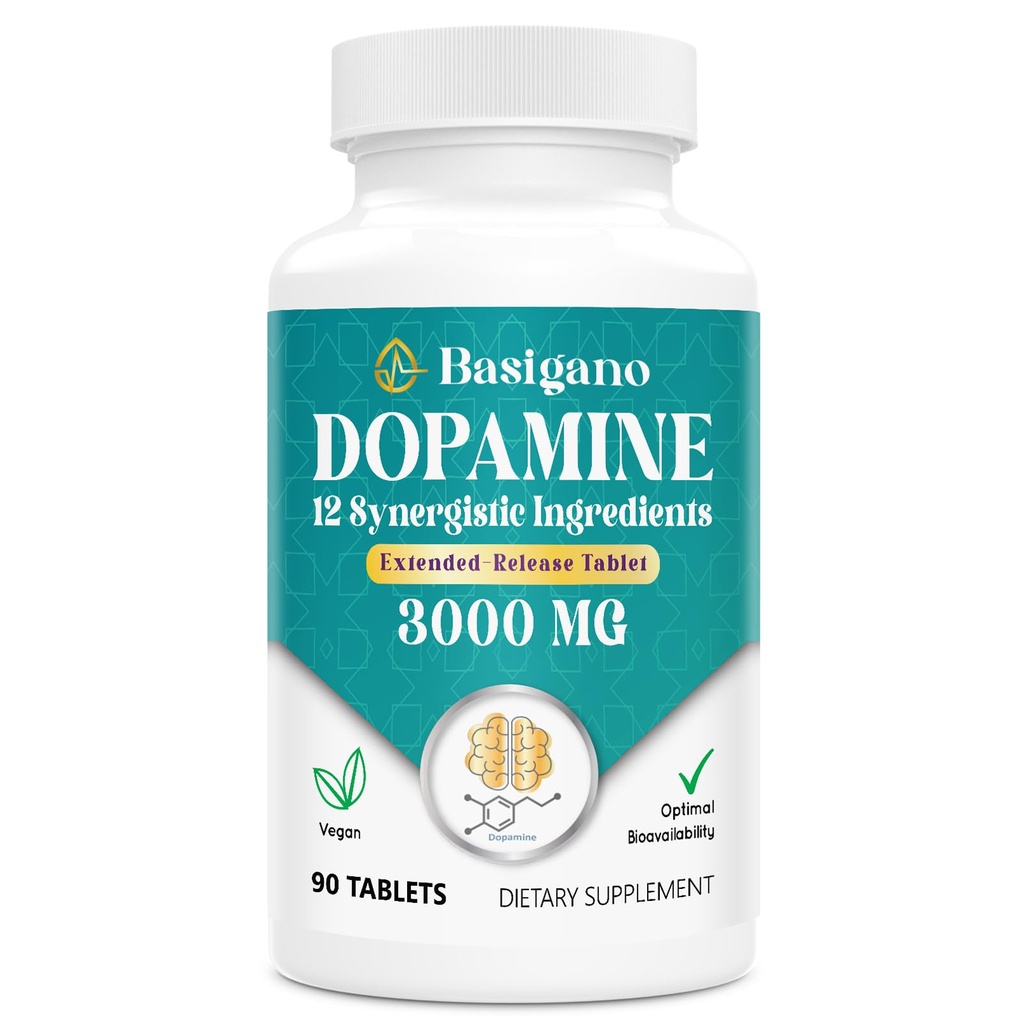 Supplemento Dopamina Naturale - 90 compresse (Pacchetto di 1)