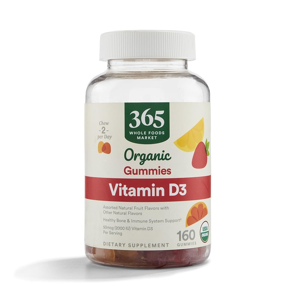 365 von Whole Foods Market, Bio Vitamin D3 Gummy, 160 Count