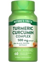 La vérité de la nature Curcumine curcumine curcuma avec extrait de poivre noir 60 Capsules