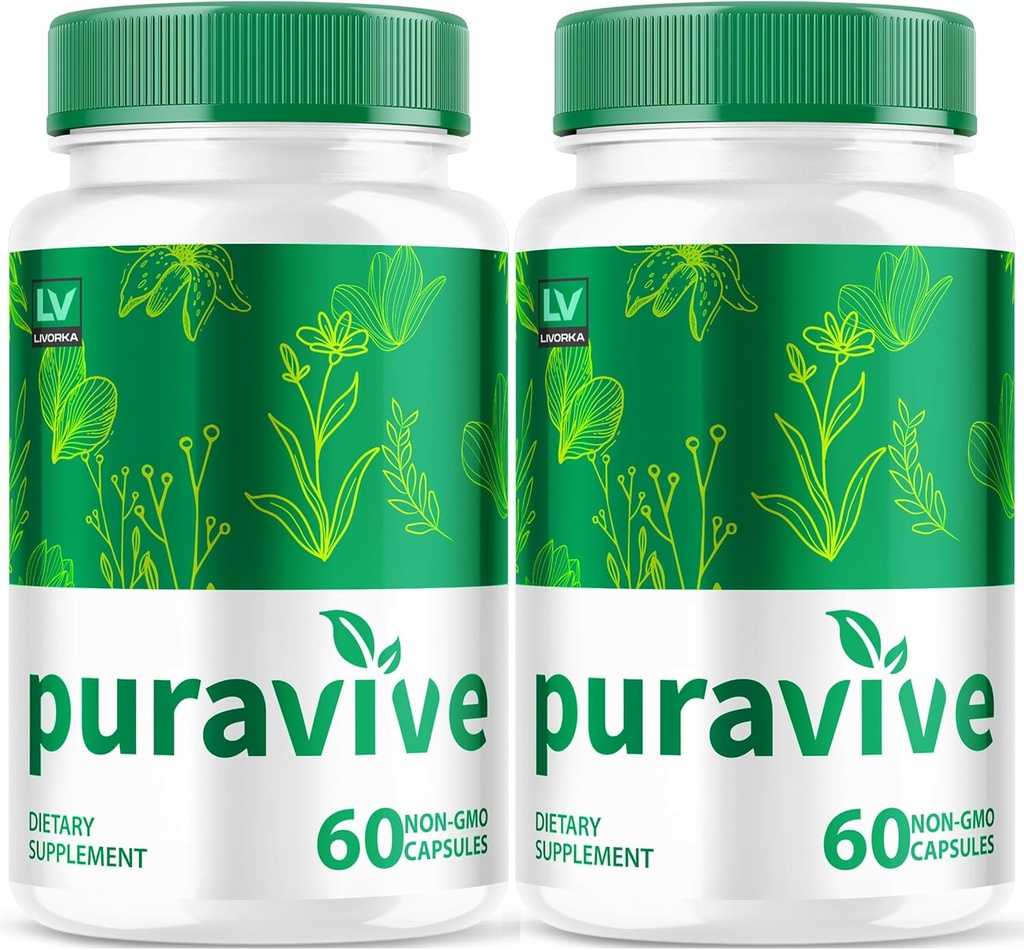 LIVORKA Puravive metodo di riso esotico Supplemento alimentare - 120 capsule (alimentazione di 60 giorni) - Confezione di 2