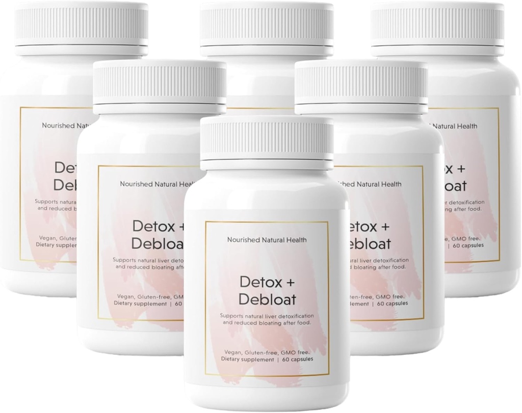 Detosse naturale nutriente + Debloat - Latte Thistle & Dandelion Root Vegan Supplemento per le donne - Bloating Relief & Digestion Support - 360 Capsule