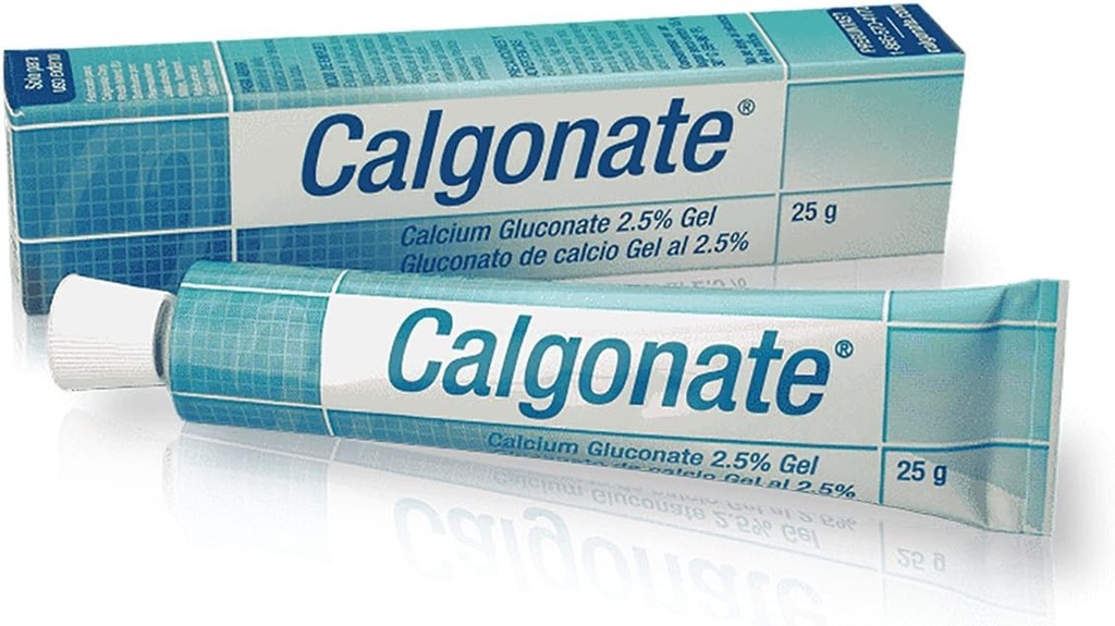 2,5% Calcio Gluconato Acido Idrofluorico Neutralizing Gel 25G Tube - 1 Pack