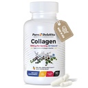 Komplette Kollagenkapseln für Frauen – 1800mg, Typen I, II, III, V, X für Haar, Haut, Nägel, Gelenke & Knochen Gesundheit, hohe Absorption, Anti-Aging, Non-GMO, Gluten-Free, 90 Kapseln