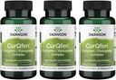 Swanson Controlled Release Curqfen Curcumin/Fenugreek Complex 60 Veg Capsule (3 Pack)