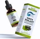 Maca generico, Shilajit, Cordyceps, Ashwagandha Liquid Drops | Tutti gli ingredienti naturali | Promuove il rilassamento, sostiene il sonno e la funzione cognitiva | 1 Fl Oz