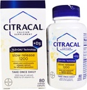 Citracale avec calcium D à libération lente 1200, 80-mount - Acheter des paquets et économiser (paquet de 2)