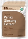 Micro Ingredients Maximum Strength Organic Korean Ginseng Root 200:1 Powder, 4 Unze, Red Panax Ginseng Powder, Active Ginsenosides, Vegan Friendly