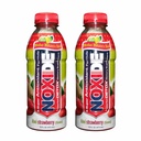 NOXIDE Detox Natural Body Nuova formula con radice di curcuma & latte Thistle | Aiuta a pulire il fegato | Kiwi & fragola | 16 oz (473 ml)/Bottle | 2 Pack