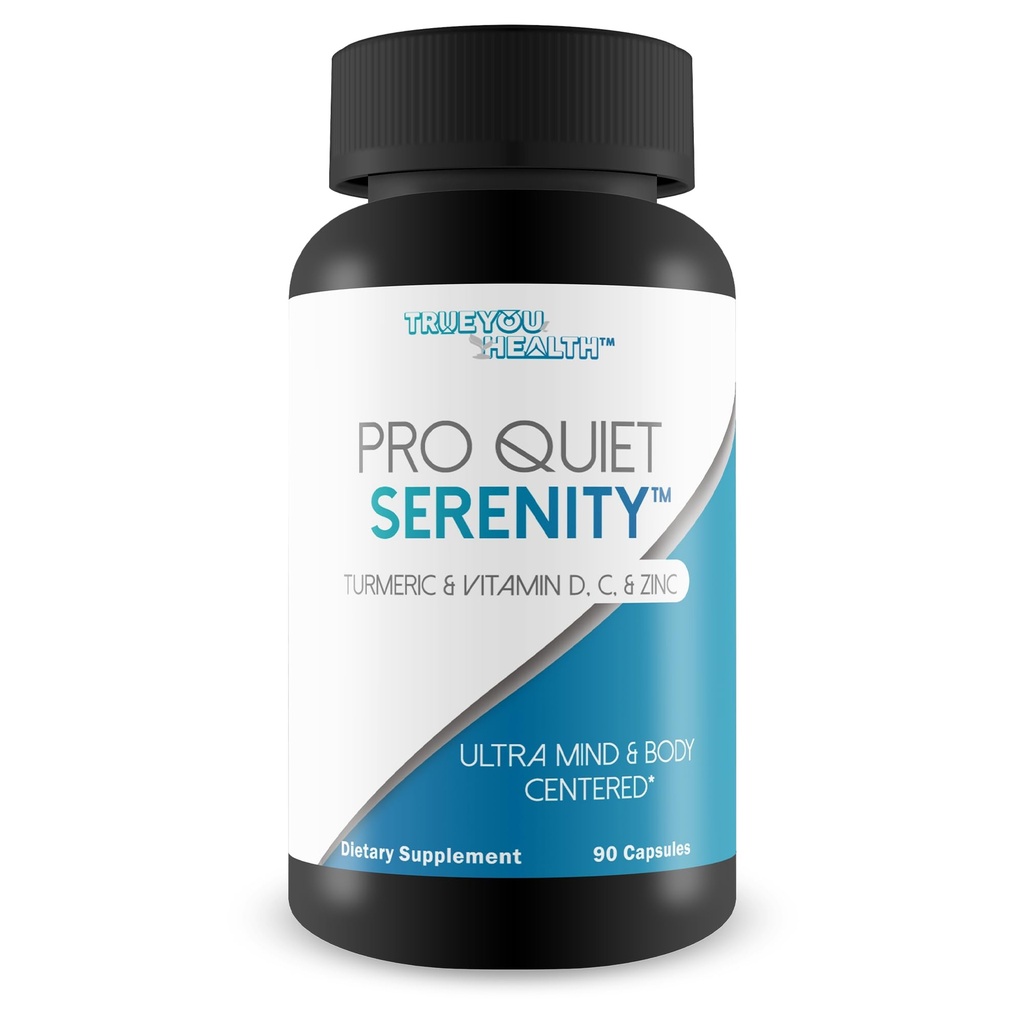Pro Quiet Serenity - Mood Support Supplement - Natural Stress Relief Formula - Aiuto Calm The Mind & Body - Promuovere il Rilassamento - Mood Balance Supplement per Uomo e Donne